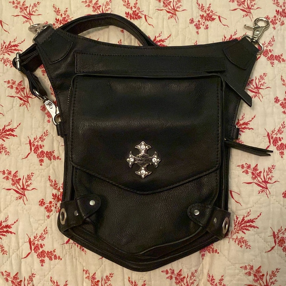 Harley Davidson Hip bag with leg strap